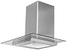 Кухонная вытяжка Kuppersberg LORA 60 X 4HPB (нержавеющая сталь + стекло) preview 2