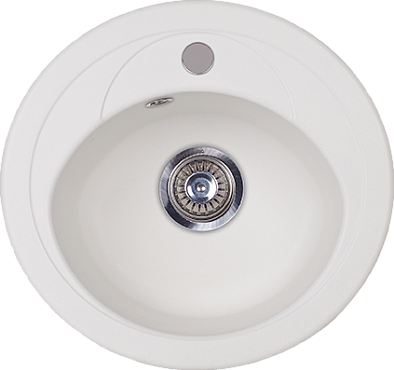 Мойка Kuppersberg CAPRI 1B WHITE ALABASTER (гранит, 50 см) preview 1