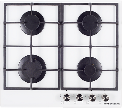 Варочная панель Kuppersberg FQ6TG W (59 см, белый) preview 1