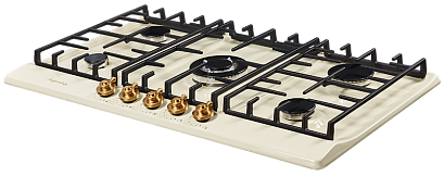 Варочная панель Kuppersberg FV9TGRZ C Bronze (90 см, бежевый) preview 3