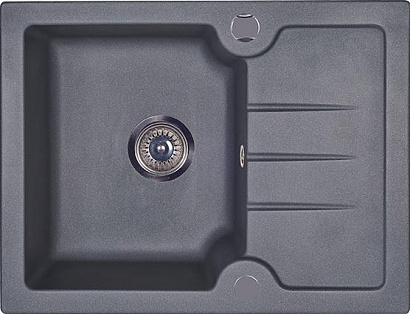 Мойка Kuppersberg MODENA 1B 1D STEEL METALLIC (гранит, 65 см) фото 1 Мойка Kuppersberg MODENA 1B 1D STEEL METALLIC (гранит, 65 см) preview 1
