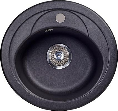 Мойка Kuppersberg CAPRI 1B BLACK METALLIC (гранит, 50 см) фото 1 Мойка Kuppersberg CAPRI 1B BLACK METALLIC (гранит, 50 см) preview 1