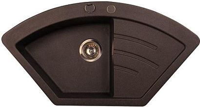 Мойка Kuppersberg GRANDA 1B 1D CHOCOLATE (гранит, 94 см) preview 1