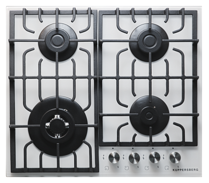 Варочная панель Kuppersberg TG 69 W (60 см, белый) preview 1