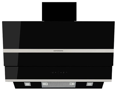 Кухонная вытяжка Kuppersberg F 930 B (черное стекло) preview 1