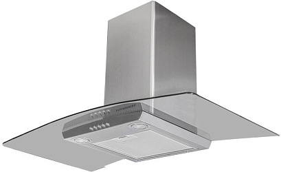 Кухонная вытяжка Kuppersberg KAMINOX 90 X 4HPB (нержавеющая сталь + стекло) фото 2 Кухонная вытяжка Kuppersberg KAMINOX 90 X 4HPB (нержавеющая сталь + стекло) preview 2