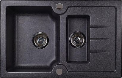 Мойка Kuppersberg MODENA 1.5B 1D BLACK (ггранит, 78 с) preview 1