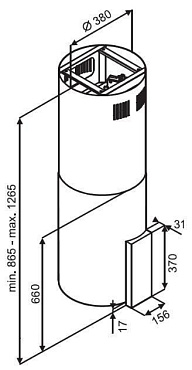 Кухонная вытяжка Kuppersberg MOTUBA X (нержавеющая сталь) preview 3