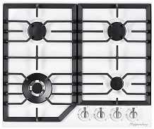 Варочная панель Kuppersberg FS 603 W Silver (61 см, белый)