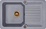 Мойка Kuppersberg ANCONA 1B 1D STEEL METALLIC (гранит, 78 см) preview 1