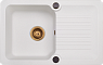 Мойка Kuppersberg ANCONA 1B 1D WHITE (гранит, 78 см) фото 1 Мойка Kuppersberg ANCONA 1B 1D WHITE (гранит, 78 см) preview 1