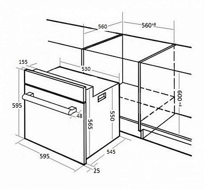 Духовой шкаф Kuppersberg 	HH 6612 W (белый) preview 6