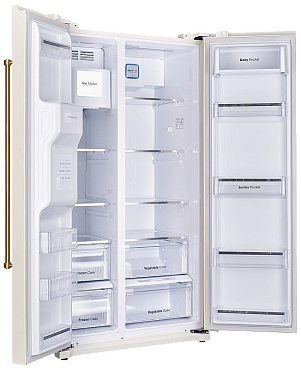 Холодильник Kuppersberg NSFD 17793 C (184 см, бежевый) preview 4