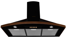 Кухонная вытяжка Kuppersberg BONA 90 B BRONZE (окрашенная сталь)