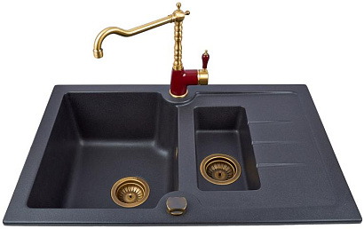 Смеситель Kuppersberg PARIS KG400 BORDO / BRONZE preview 2