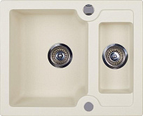 Мойка Kuppersberg MODENA 1.5B ECRU (гранит, 61.5 см)