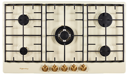 Варочная панель Kuppersberg FV9TGRZ C Bronze (90 см, бежевый) preview 1