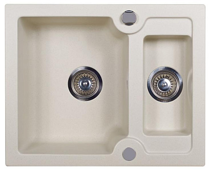 Мойка Kuppersberg MODENA 1.5B WHITE (гранит, 61.5 см) preview 1