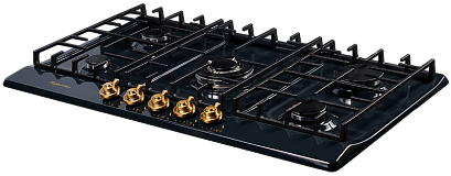 Варочная панель Kuppersberg FV9TGRZ ANT Bronze (90 см, черный) preview 2